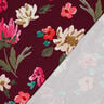 French terry Colette Digital Print | Nerida Hansen – burgundy/intense pink,  thumbnail number 4