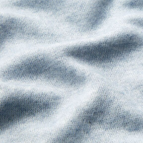 Knit Fabric Viscose Blend Mottled – baby blue, 