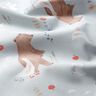 Cotton Poplin Bear and Goose go for a walk – silver grey/light brown,  thumbnail number 2