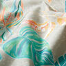 Outdoor Fabric Canvas Tropical Leaves – coral,  thumbnail number 2