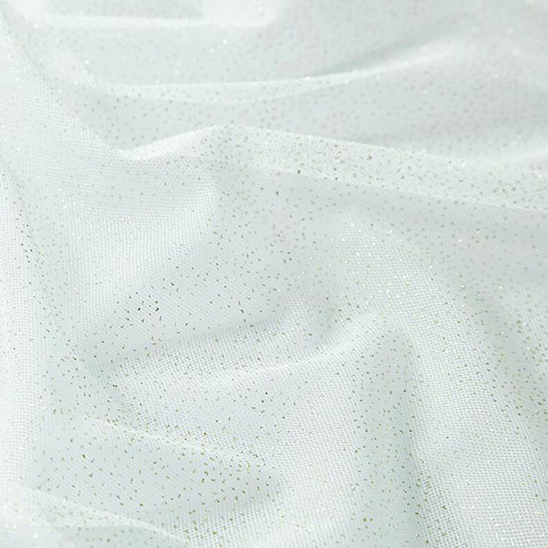 Royal Glitter Tulle – mint/gold,  image number 4