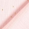 Muslin Foil Print Rectangle | by Poppy – rosé,  thumbnail number 4
