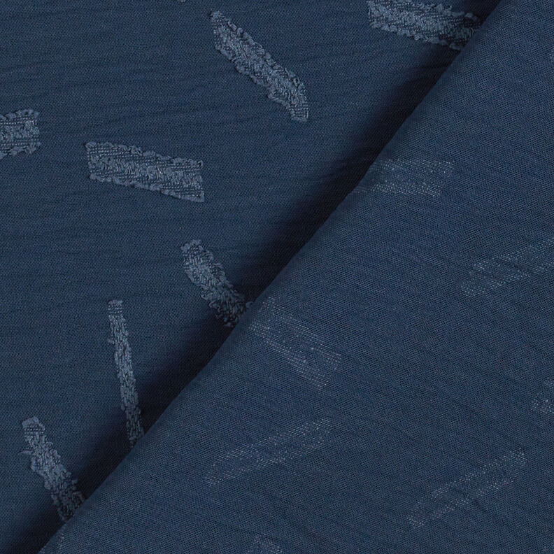 Striped jacquard dobby – navy blue,  image number 5