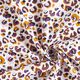 Cotton Cretonne leopard print – aubergine/white,  thumbnail number 3