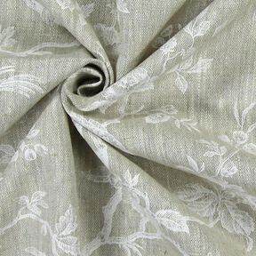 Decor Linen birds – white, 