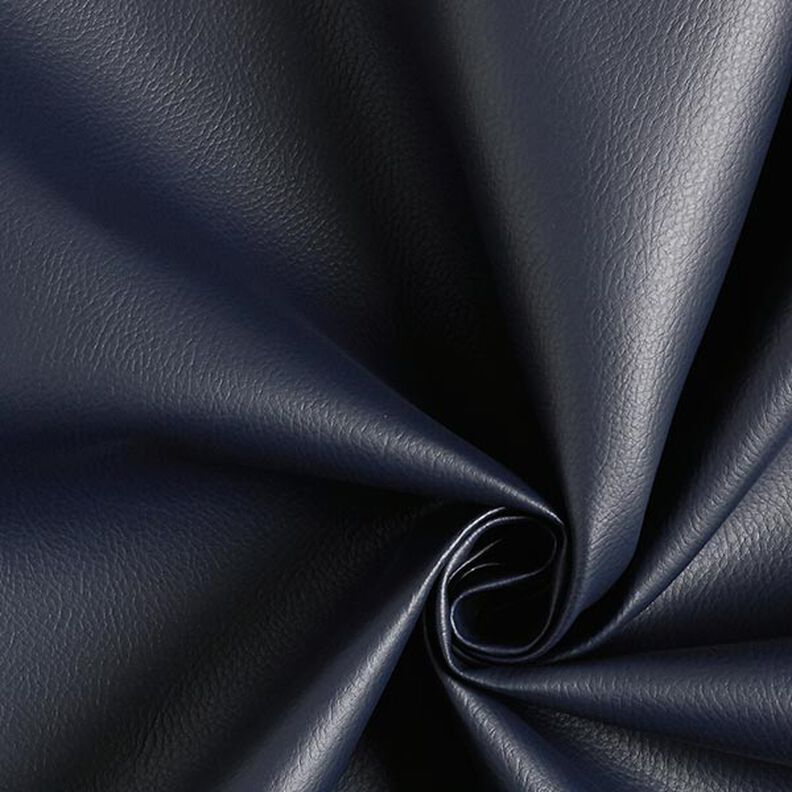 Imitation Leather – navy,  image number 1