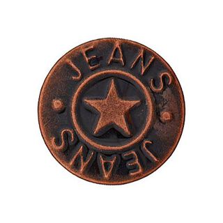 Patent Jeans Button Star – copper, 