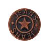 Patent Jeans Button Star – copper,  thumbnail number 1