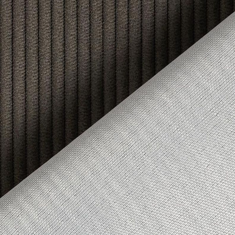 Upholstery Fabric Cord-Look Fjord – anthracite, image number 3
