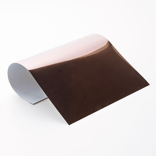 Glossy iron-on film Din A4 – brown, 