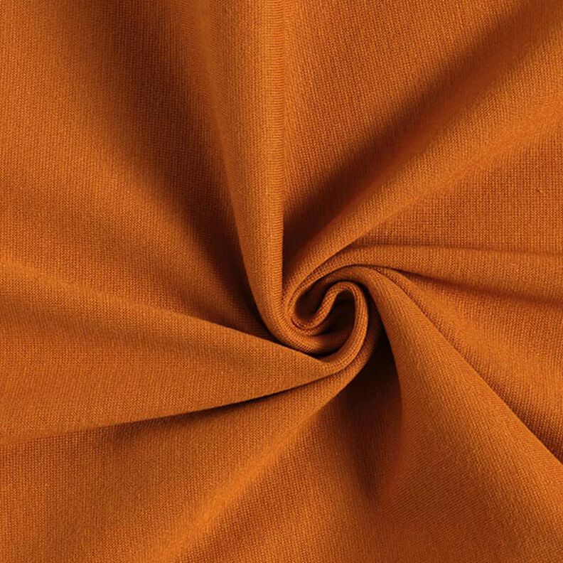 Cuffing Fabric Plain – caramel | Remnant 100cm,  image number 1