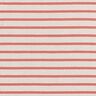Narrow & Wide Stripes Cotton Jersey – anemone/terracotta,  thumbnail number 1