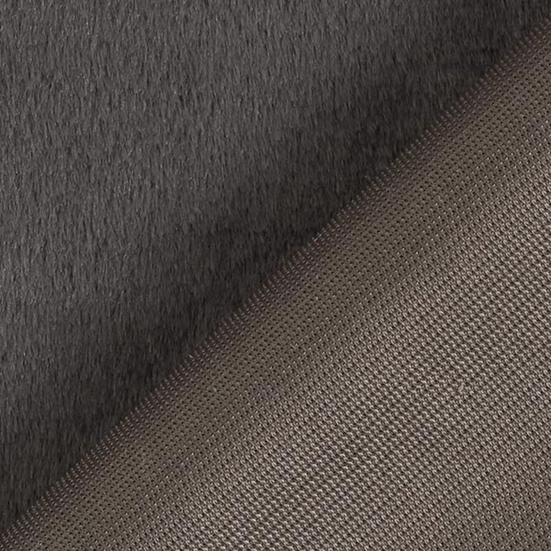Upholstery Fabric Faux Fur – dark grey,  image number 5