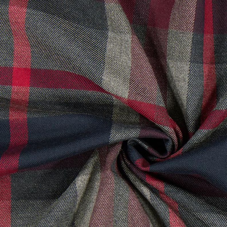 Stretch Tartan – grey,  image number 2