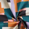 Decor Fabric Canvas Multicoloured – petrol/mauve,  thumbnail number 3