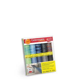 Deco Stitch sewing thread set 70 [10 bobbins each 70m] | Gütermann, 