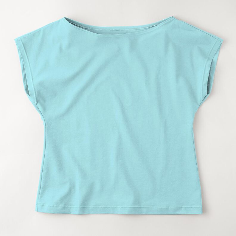 Medium Cotton Jersey Plain – ice blue, image number 12