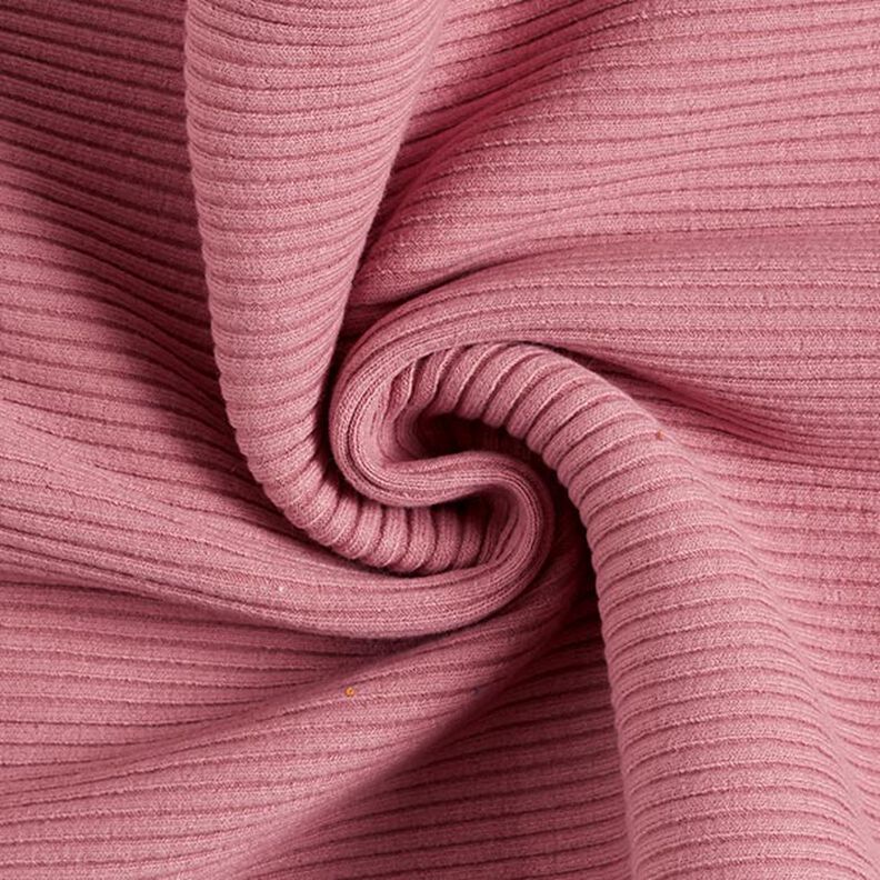 Heavy Hipster Jacket Cuff Ribbing – dusky pink,  image number 3