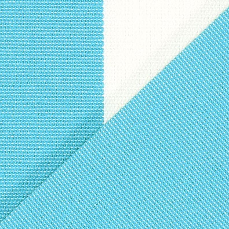 Awning fabric stripey Toldo – white/turquoise,  image number 3