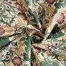 Decor Fabric Half Panama ornate flowers – natural,  thumbnail number 3