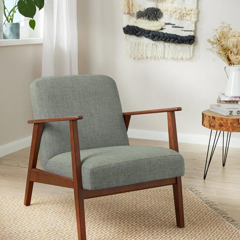Upholstery Fabric Chunky Broken Twill Bjorn – reed | Remnant 50cm,  image number 5