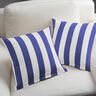 Awning fabric stripey Toldo – white/royal blue,  thumbnail number 4