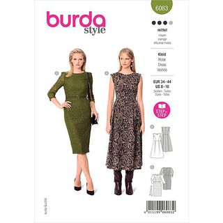 Dress, Burda 6083 | 34-44, 