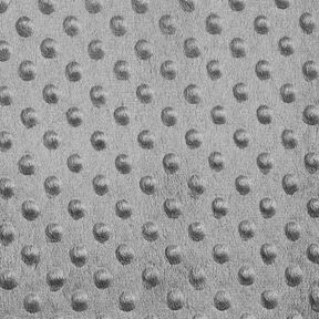 Cosy Fleece Embossed Dots – grey, 