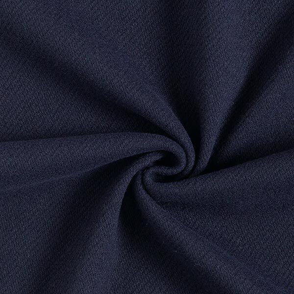 plain wool blend coat fabric – midnight blue,  image number 1