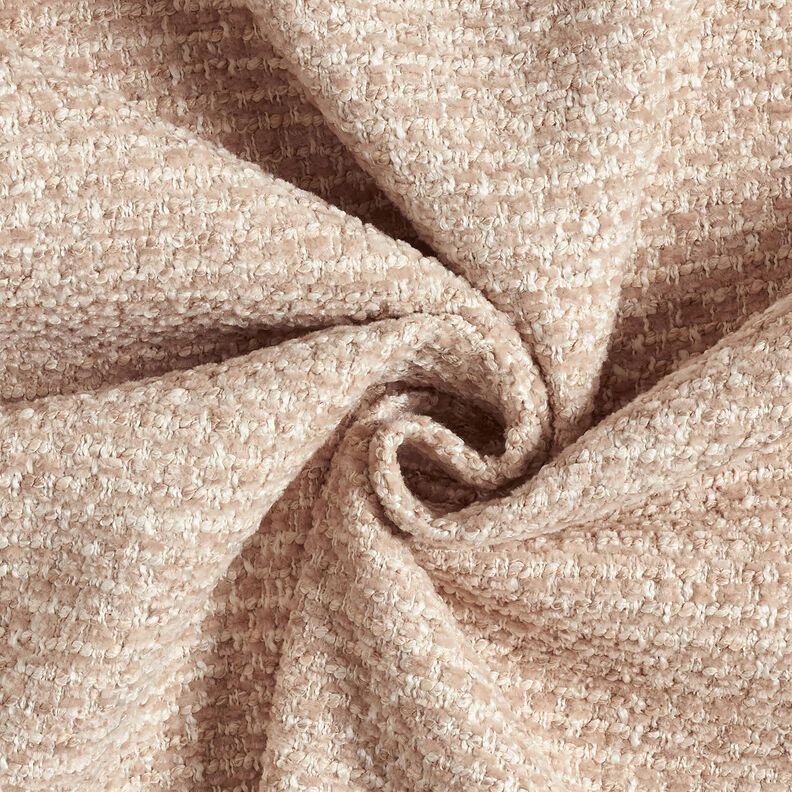 Upholstery Fabric colourful bouclé look – anemone/light beige,  image number 1