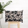 Decor Fabric Tapestry Fabric Abstract Plants – light beige/black,  thumbnail number 7