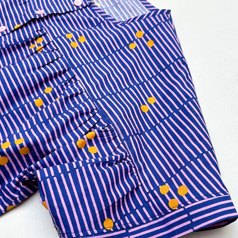 FRAU SUZY - loose short-sleeved blouse with ruffles, Studio Schnittreif | XS - XXL,  image number 3