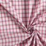 Shirt fabric offset check – white/navy blue,  thumbnail number 3