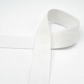 Elastic Band Metallic [40 mm] – white, 