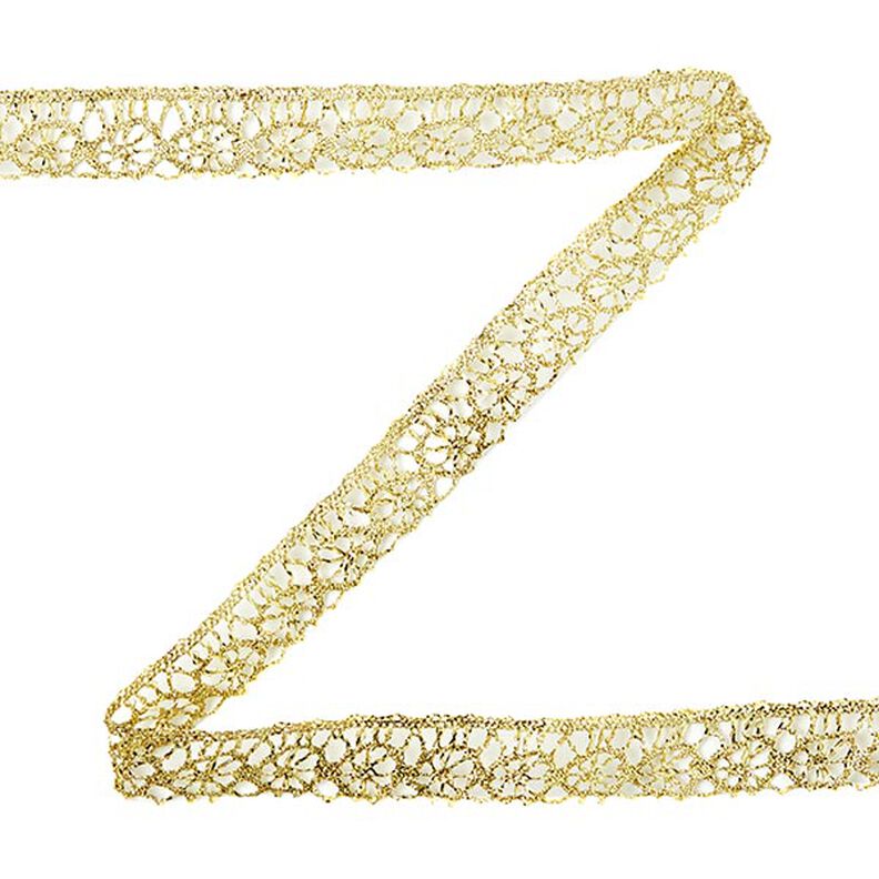 Lurex Lace - gold metallic,  image number 1