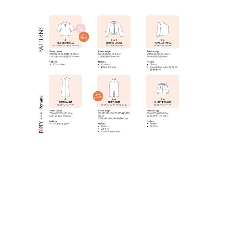 Poppy Magazine 26 | Poppy Fabrics &ndash; cream,  image number 4