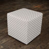 Outdoor fabric jacquard rhombus – grey,  thumbnail number 8