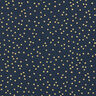 Cotton Poplin Fine Dots – midnight blue/gold,  thumbnail number 1