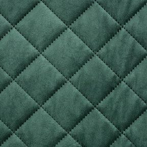 Upholstery Fabric Velvet Quilted Fabric – dark green, 