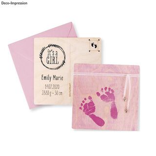 Print Set Baby | Rayher – pink, 
