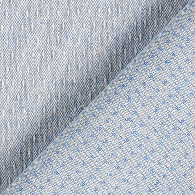 Decorative jacquard fabric – light blue,  image number 3