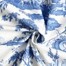 Decor Fabric Canvas antique 280 cm – royal blue/white,  thumbnail number 3