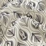 Chiffon Art Deco print – black/white,  thumbnail number 2