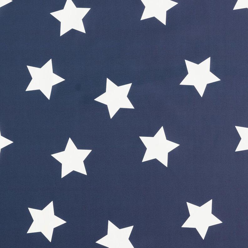 Raincoat Fabric stars – navy blue,  image number 1