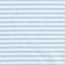 Cotton Cretonne casual stripes – light blue/white,  thumbnail number 1