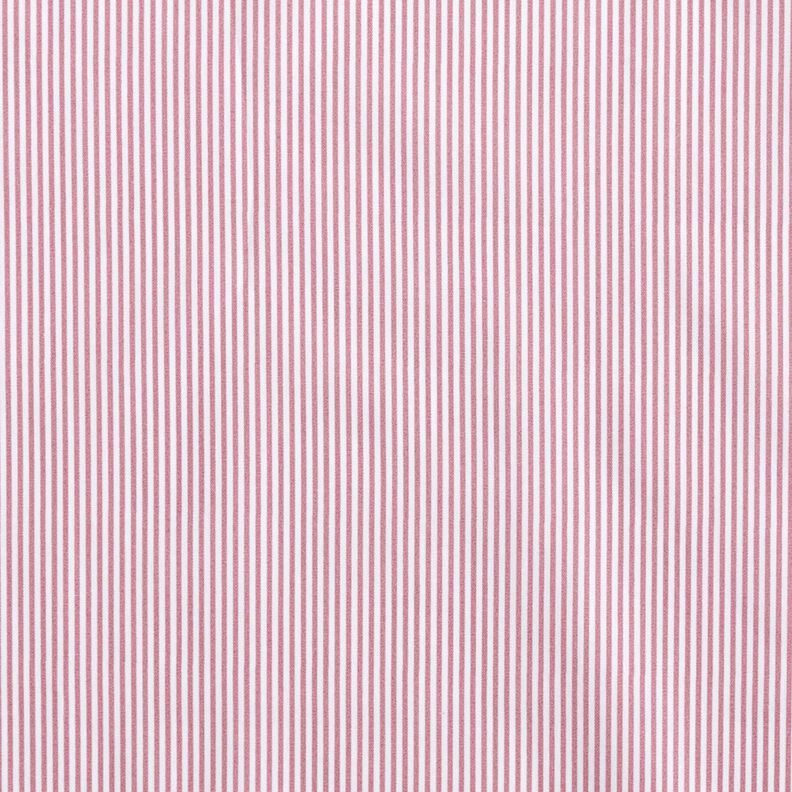 Cotton Poplin Mini stripes – hollyhock/white,  image number 1