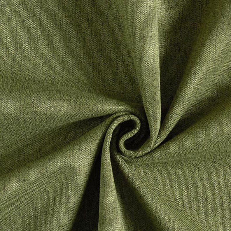Fine melange upholstery fabric – dark olive, image number 1