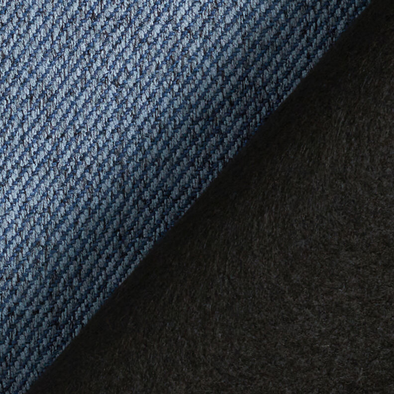 Upholstery Fabric Twill Look – steel blue,  image number 3