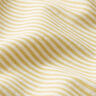 Cotton Viscose Blend stripes – curry yellow/offwhite,  thumbnail number 2