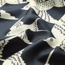 Satin panel swallows | Katia Fabrics – anthracite/cream,  thumbnail number 10